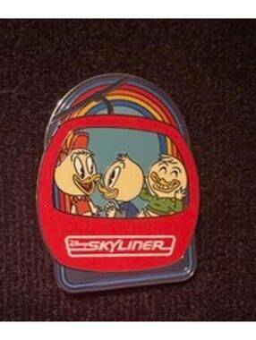 Disney Skyliner Pin Featuring Huey, Dewey, and Louie